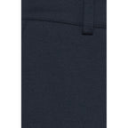 Blue Recycled Polyester Dress Pants