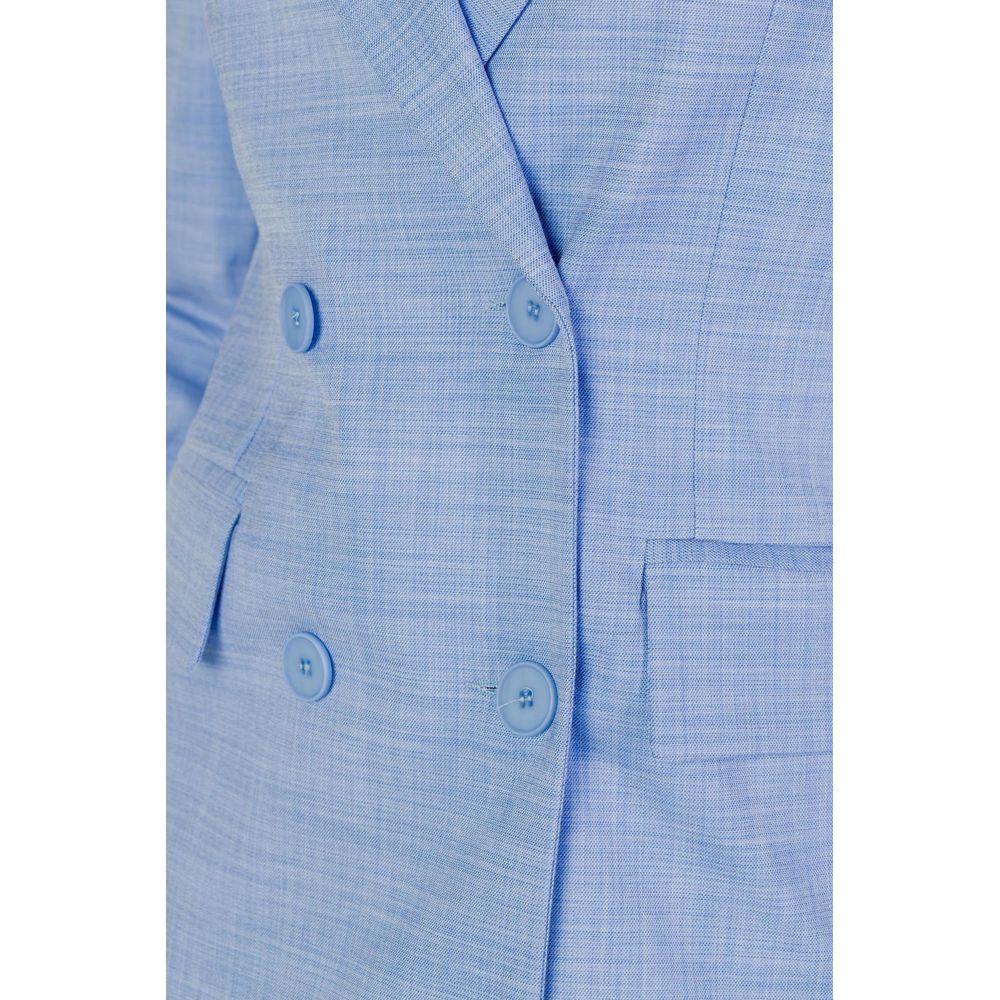 Blue Viscose Blazer