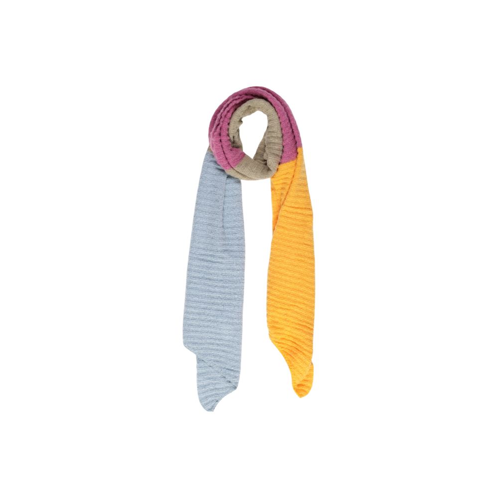 Bicolor Recycled Polyester Scarf