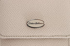White Dauphine Leather Case Wallet