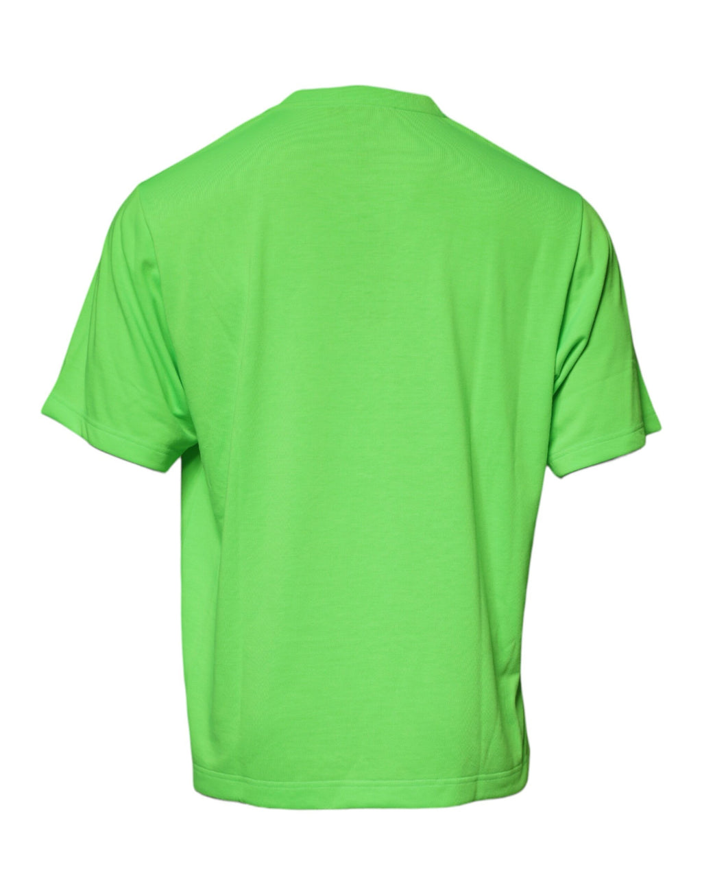 Green DG Logo Cotton Crew Neck T-shirt