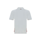 White Cotton Polo Shirt
