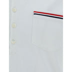 White Cotton Polo Shirt