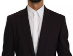 Purple MARTINI Wool Stretch 2 Piece Suit