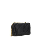 Black Calf Leather Bos Taurus Shoulder Bag