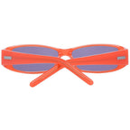 Orange Plastic Sunglasses