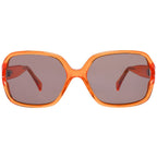 Orange Plastic Sunglasses