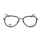 Black Stainless Steel Glasses (Frames)