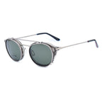 Gray Stainless Steel Glasses (Frames)