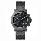 Black Stainless Steel Dress Watch