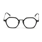 Black Stainless Steel Glasses (Frames)