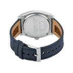 Blue Polycarbonate Dress Watch