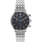 Gray Stainless Steel Dress Watch