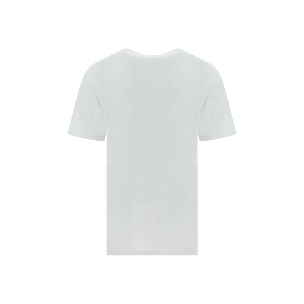 White Linen T-Shirt