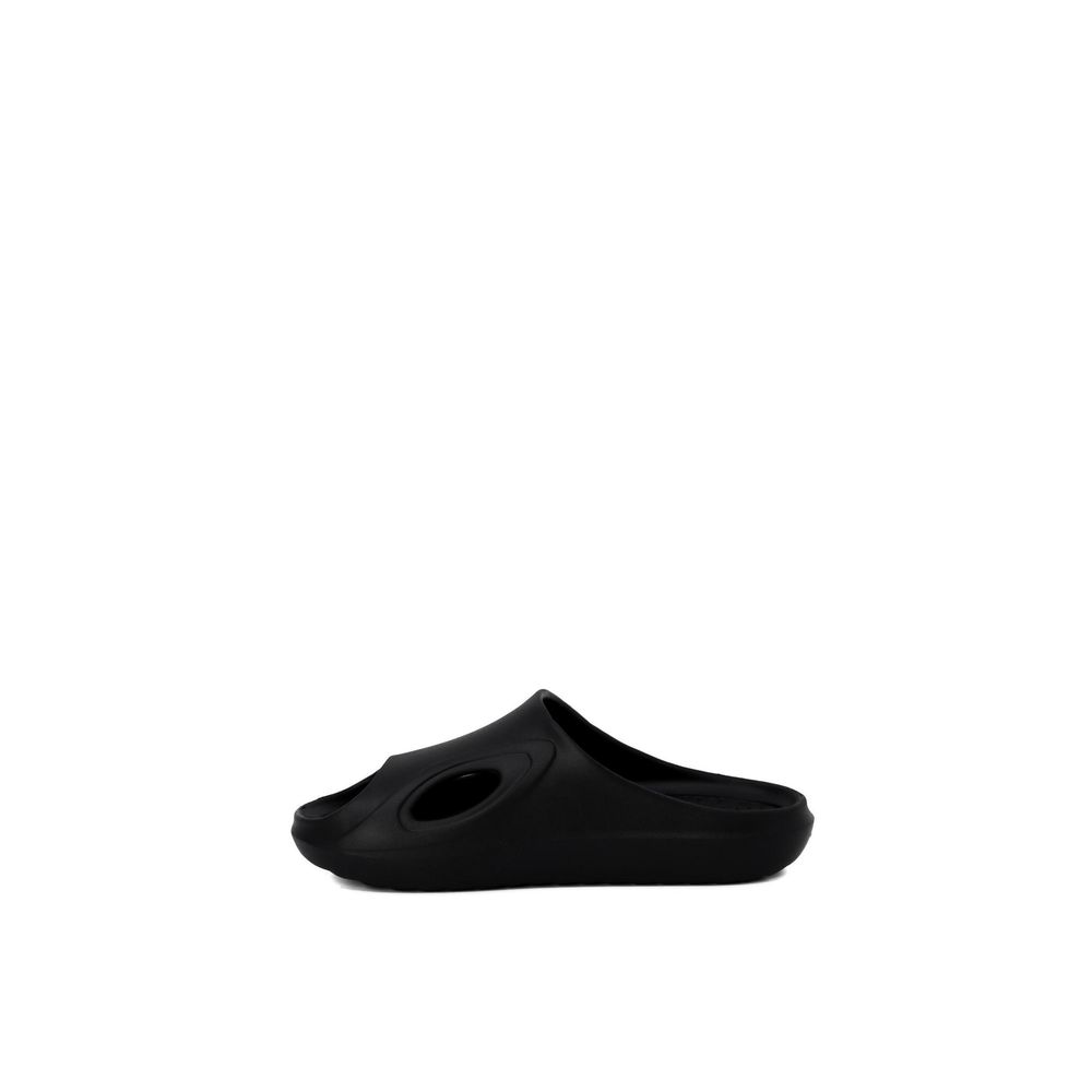 Black Polyethylene Slippers