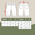 Beige Polyester Shorts