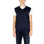 Blue Cotton Waistcoat