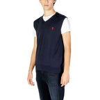 Blue Cotton Waistcoat