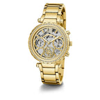 Gold Stainless Steel Dress Watch