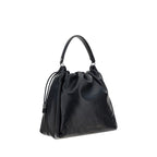 Black Calf Leather Bos Taurus Shoulder Bag