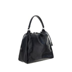 Black Calf Leather Bos Taurus Shoulder Bag