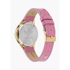 Multicolor Leather Dress Watch