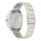 Gray Stainless Steel Dress Watch