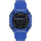 Blue Synthetic Digital Watch
