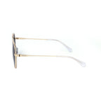 Gold Stainless Steel Sunglasses