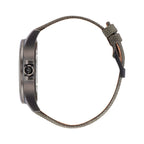 Bicolor Fabric Dress Watch