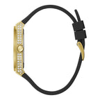 Black Synthetic Dress Watch