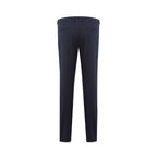 Blue Wool Dress Pants