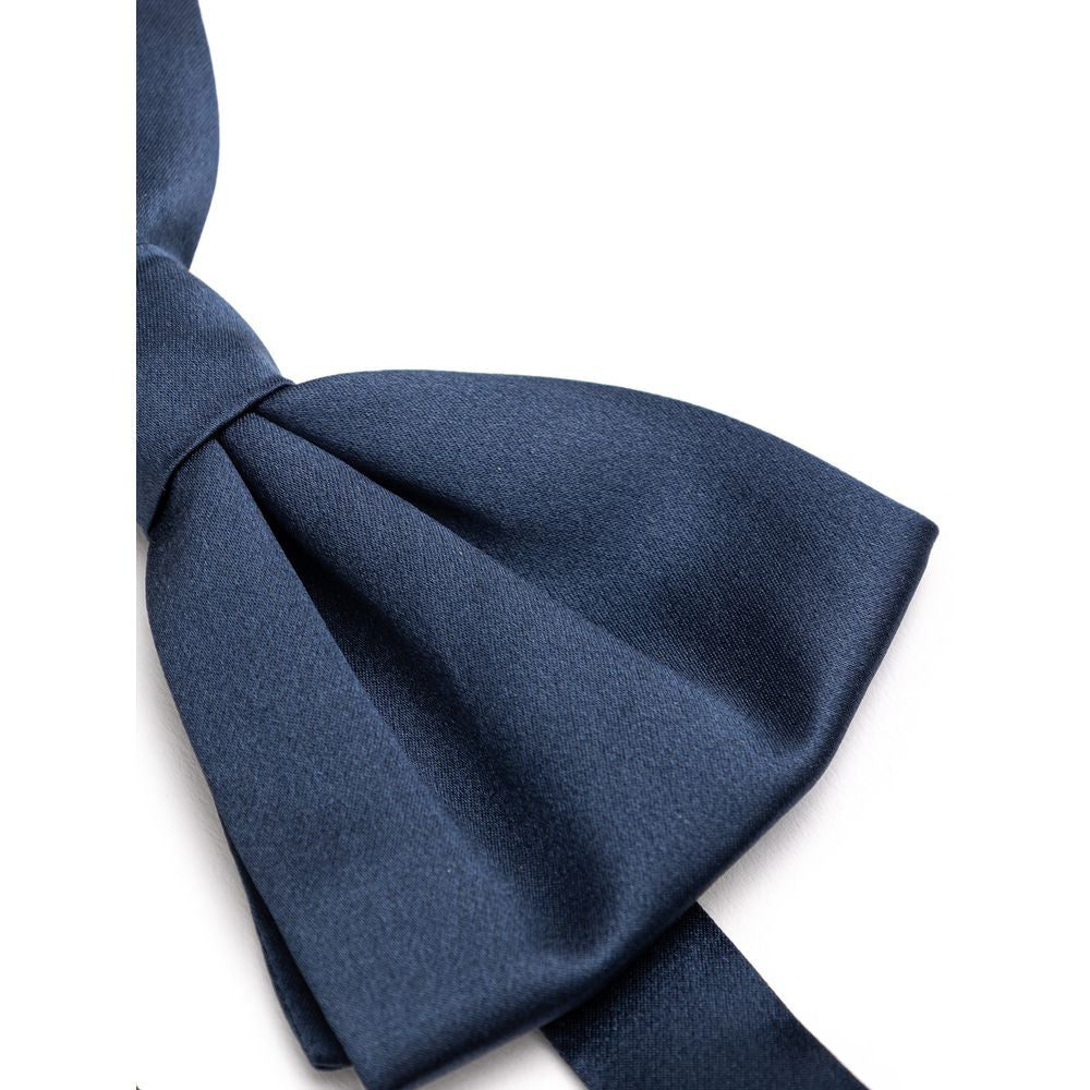 Blue Silk Bowtie