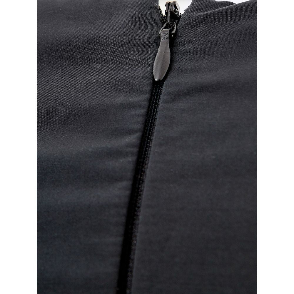 Black Polyester Cocktail Dress