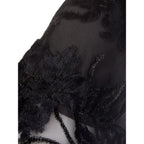 Black Viscose Cocktail Dress