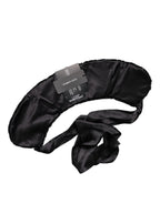 Black Lamb Fur Women Neck Warmer Winter Scarf