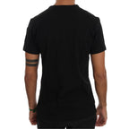 Black Cotton T-Shirt