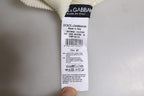 Beige Wool Blend Knitted Beanie Cap