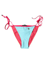 Multicolor Logo Swimsuit Bikini Bottom Swimwear