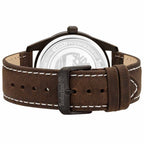 Brown Leather Dress Watch