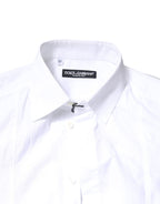 White Cotton Long Sleeves Formal Dress Shirt
