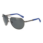 Gray Metal Sunglasses