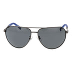 Gray Metal Sunglasses