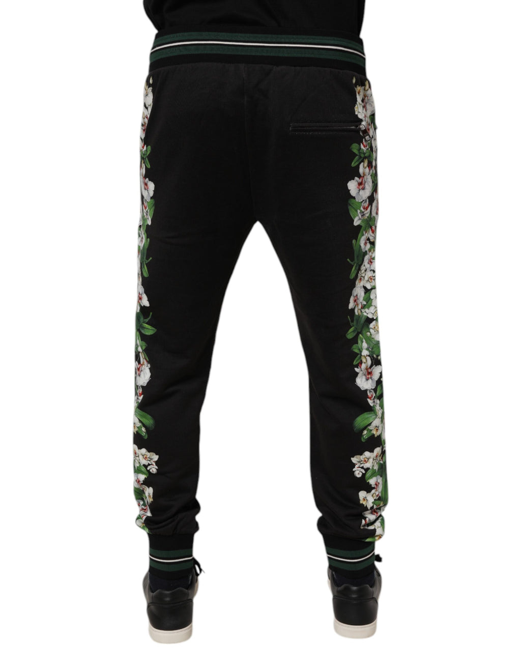 Black Floral King Men Jogger Sweatpants Pants