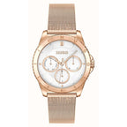 Gold Stainless Steel Dress Watch