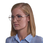 Rose Gold Metal Glasses (Frames)
