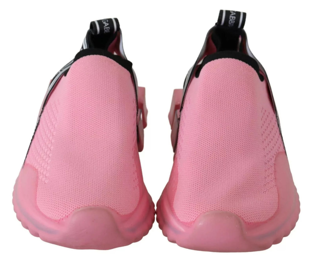 Pink Low Top Sorrento Sneakers Slip On Casual Shoes