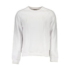 White Cotton Men Sweatshirt
