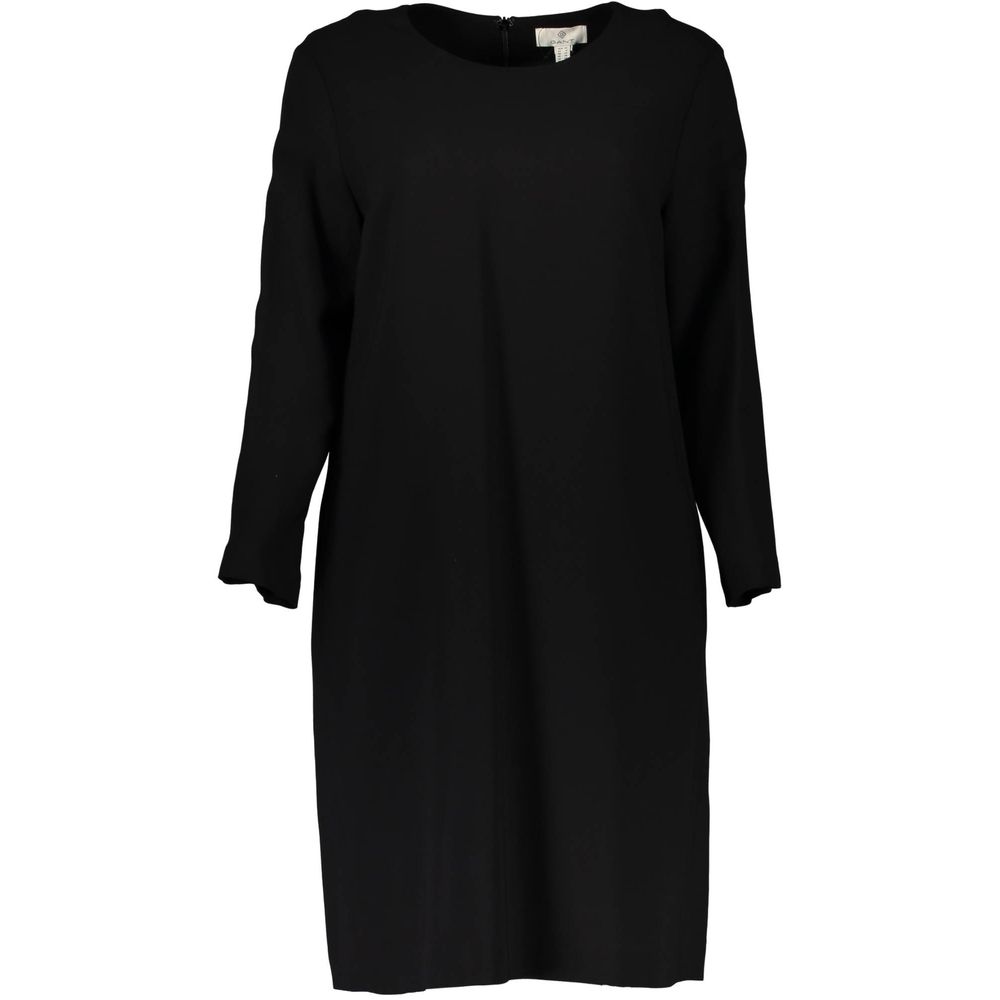 Black Viscosa Women's Dress