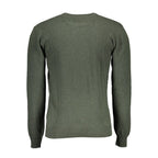 Green Wool Men's Sweater